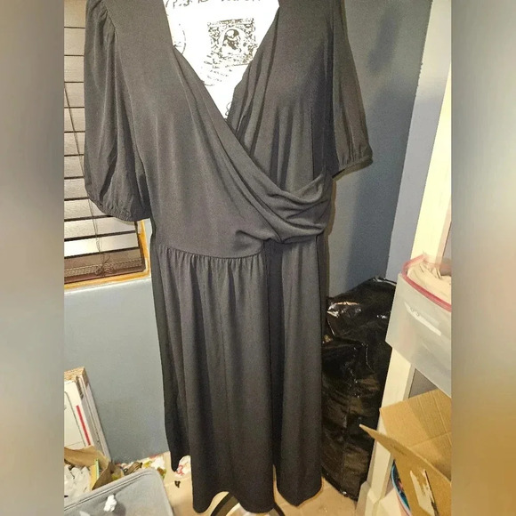 Lane Bryant Womans Black Dress Size 18/20 - Picture 1 of 11